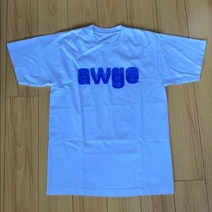 AWGE White Tee - Size S